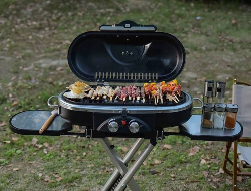 Газовый портативный складной гриль Bensu Grill Portable